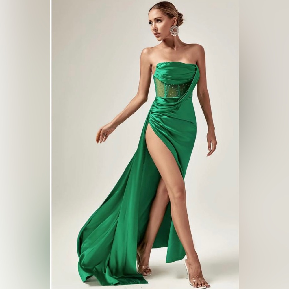 Ashley Green Corset Dress
